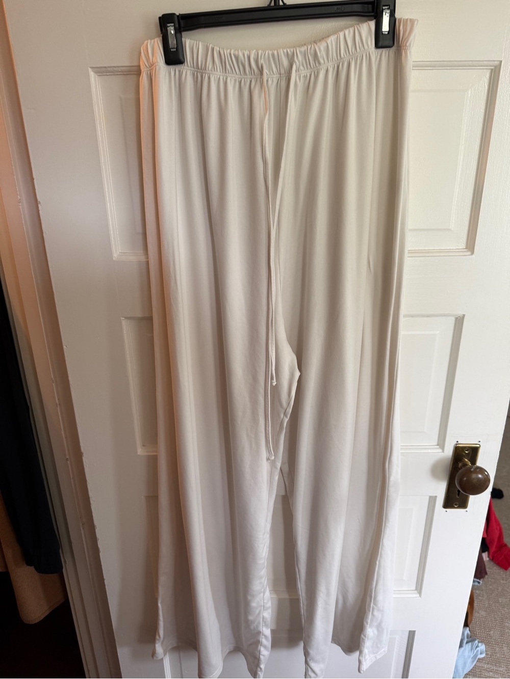 Bumpsuit off white Wide Leg Lounge Pants
